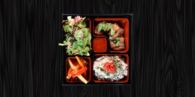 Agedashi  Tofu Bento Box