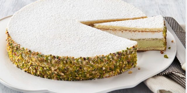Pistachio Ricotta Cake