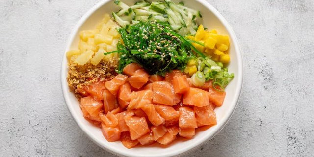Ponzu Salmon Bowl