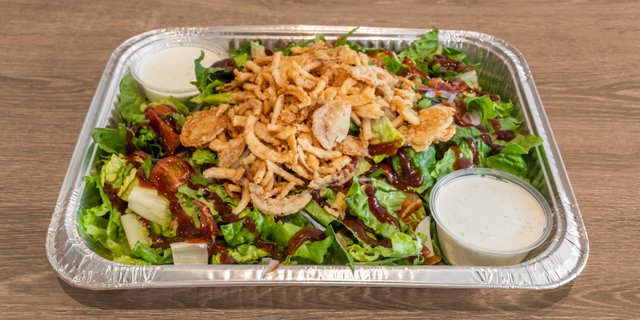 BBQ Chicken Salad Tray