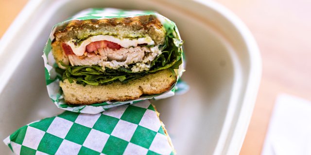 Pesto Chicken Panini