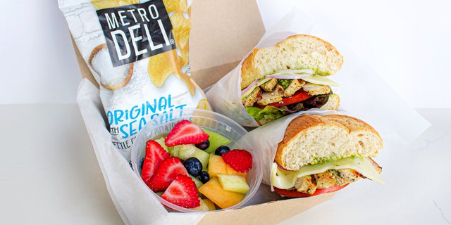 Individual Sandwich Boxed Lunch