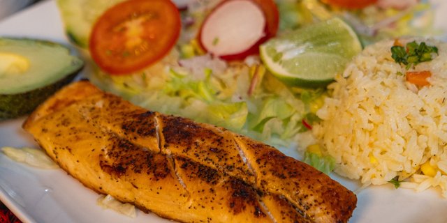 Salmon A La Plancha