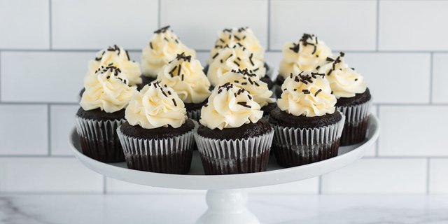 Gluten-Free Tuxedo Cupcakes