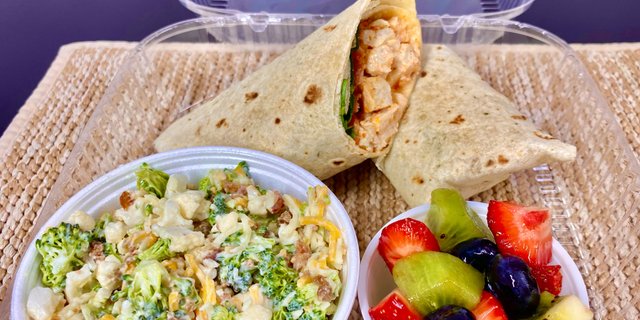 Wrap Boxed Lunch w/ 2 Sides