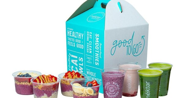 4 Smoothies Or Juices And 4 Bowls Good To Go