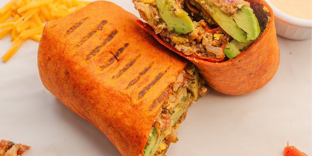 Avocado Breakfast Burrito