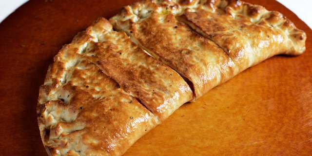 Halal Chicken & Cheese Calzone