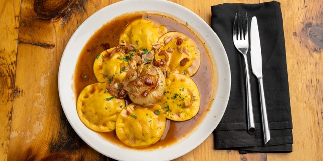 Handmade Roasted Butternut Squash Ravioli