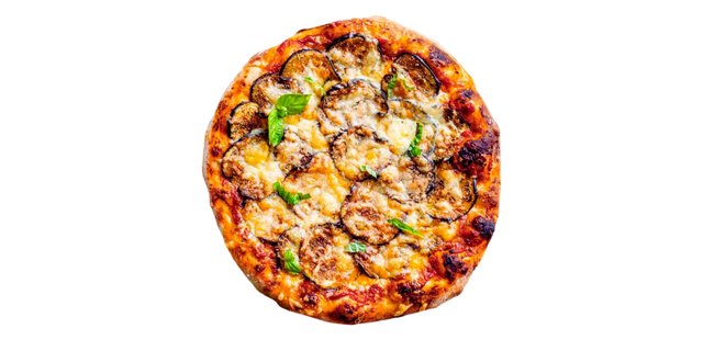 Vegan Eggplant Pizza