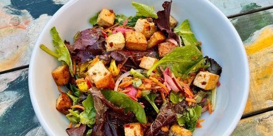 Miso-Ginger Catering Salad