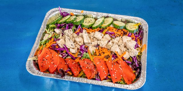 Sesame Chicken Salad Tray