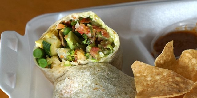 7- Veggie Burrito