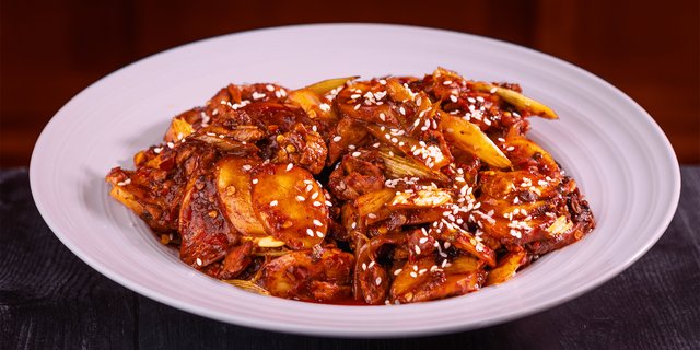 Spicy Rice Cake
