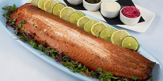 Smoked Salmon Display