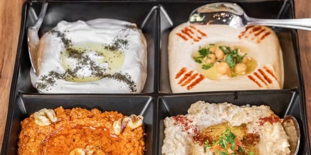 Kanoon Cold Mezza Platter