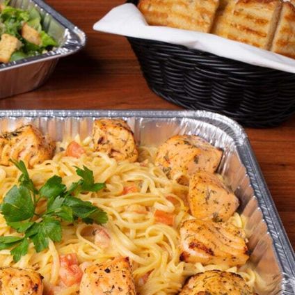 Salmon Scampi