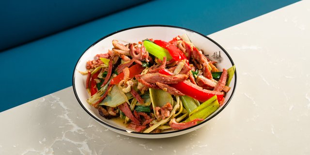 Sauteed Duck w/ Ginger