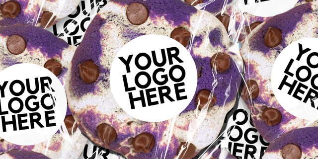 Giant Custom Cookie 100-Pack
