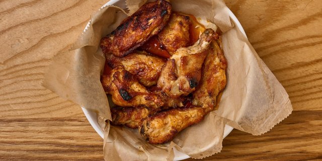 Oven-Baked Wings Platter