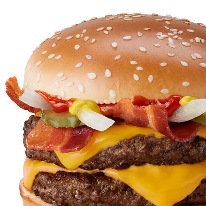 Double Bacon Quarter Pounder w/ Cheese Burger
