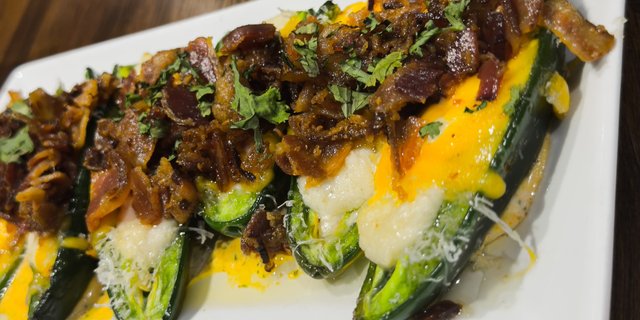 Stuffed Jalapeños Platter