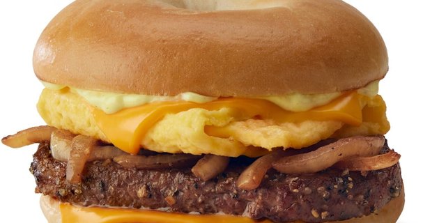 Steak, Egg & Cheese Bagel