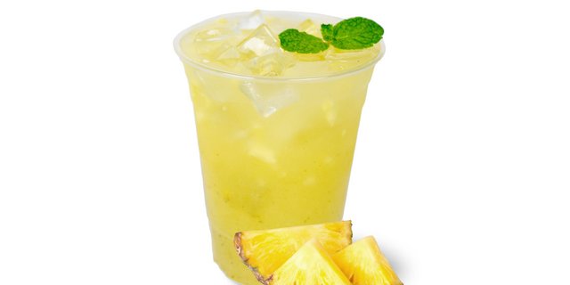 Pineapple Mint Agua Fresca