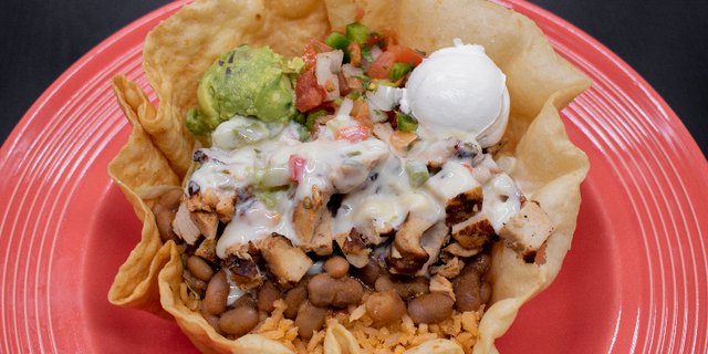 Mini Beef Taco Salad