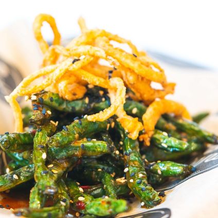 Red Ginger Green Beans