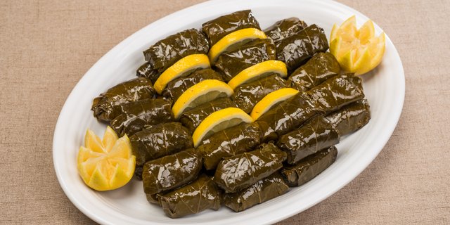Stuffed Grape Leaves Tray