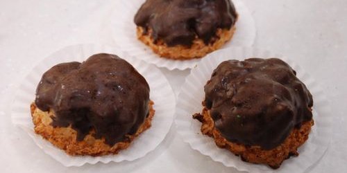 Coconut Macaroon - Chocolate Dipped