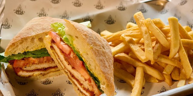 Chicken Milanesa Sandwich