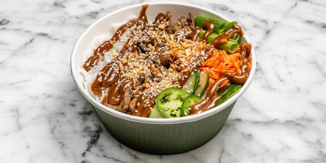 Lemongrass Pork Noodle Bowl