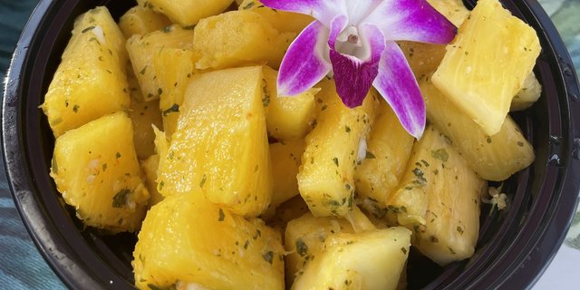Spicy Pineapple Chow