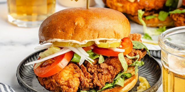 Spicy Fried Chicken Sandwich