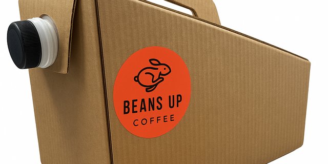 Beans Up Box of Hot Coffee