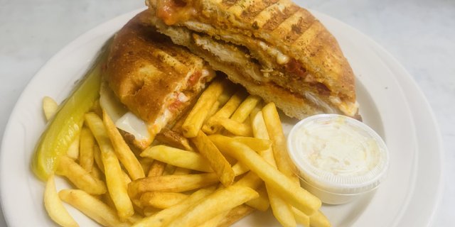 Chicken Parmigiana Panini