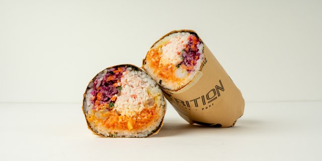 Rawkin Shrimp Sushi Burrito
