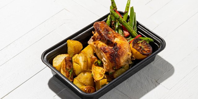 Quarter Chicken & Two Sides Box