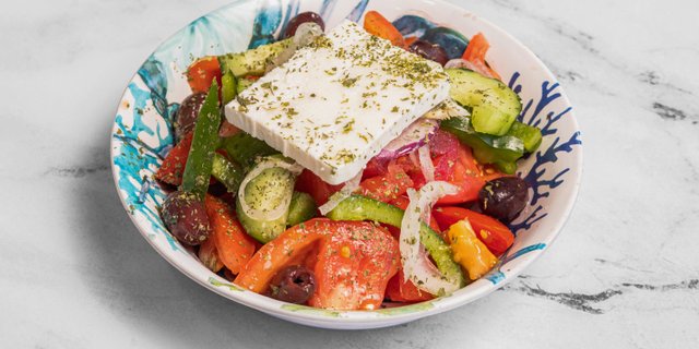 Horiatiki (Greek Village Salad)