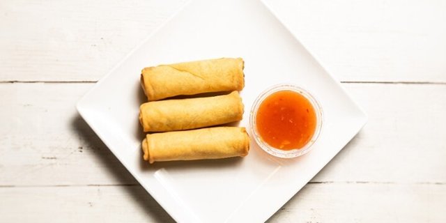 Fried Veggie Spring Rolls