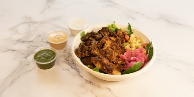 Biryani Chicken Salad Bowl