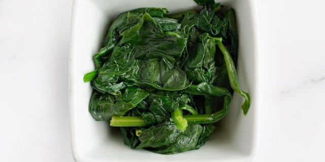 Steamed Spinach
