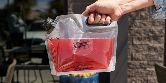 Gallon Non-Alcoholic Strawberry Margarita Mix