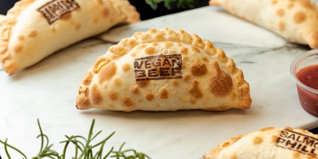 Vegan Seitan Beef Empanada