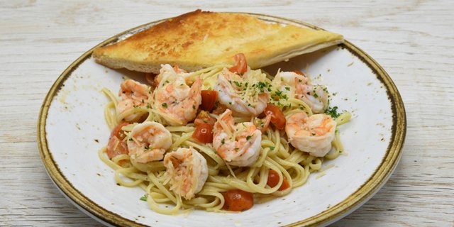 "Of Course We Have Scampi"! Boxed Lunch