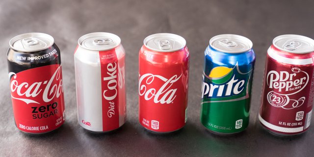 Assorted Individual Sodas