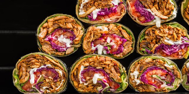 Chicken & Beef Döner Wraps