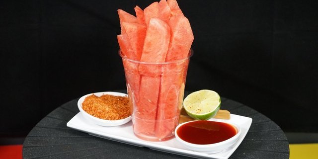 Sandía En Vaso